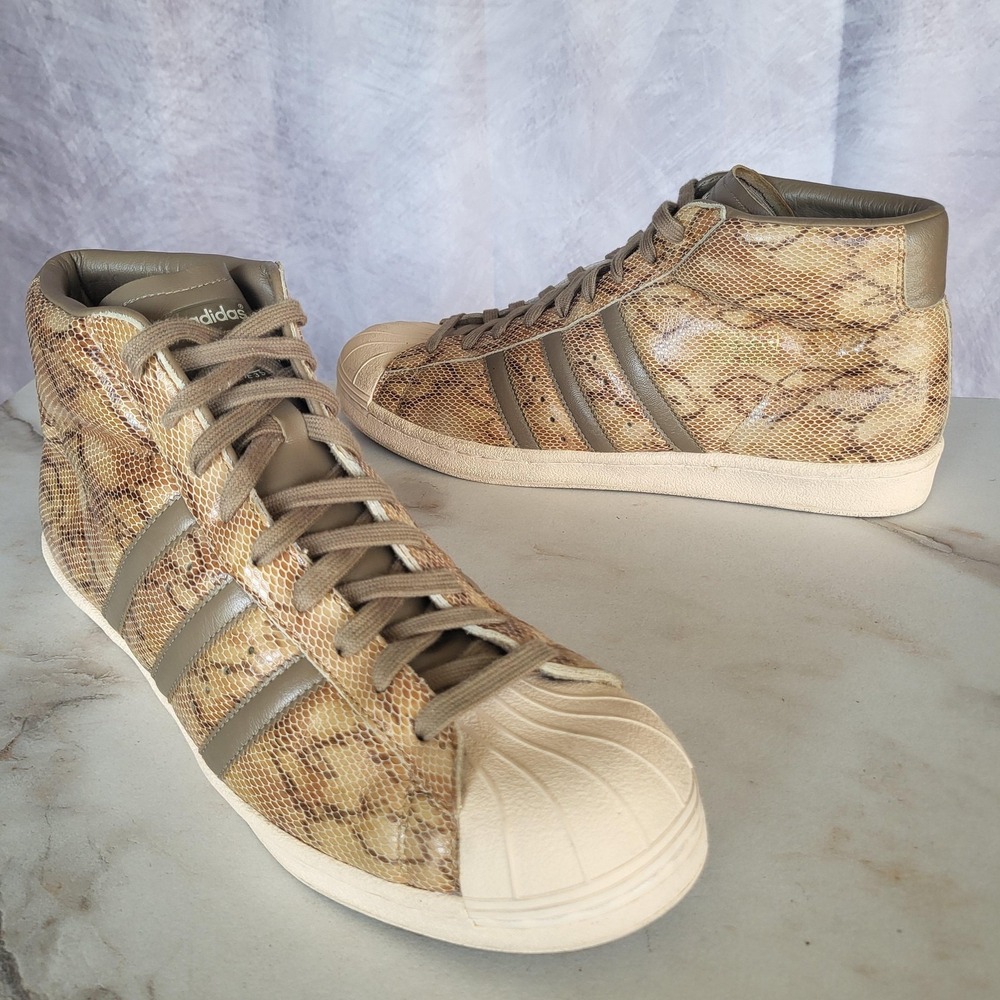 Adidas PRO MODEL VIN Snake Skin Hi Top Men's Size 13 667224 No Box